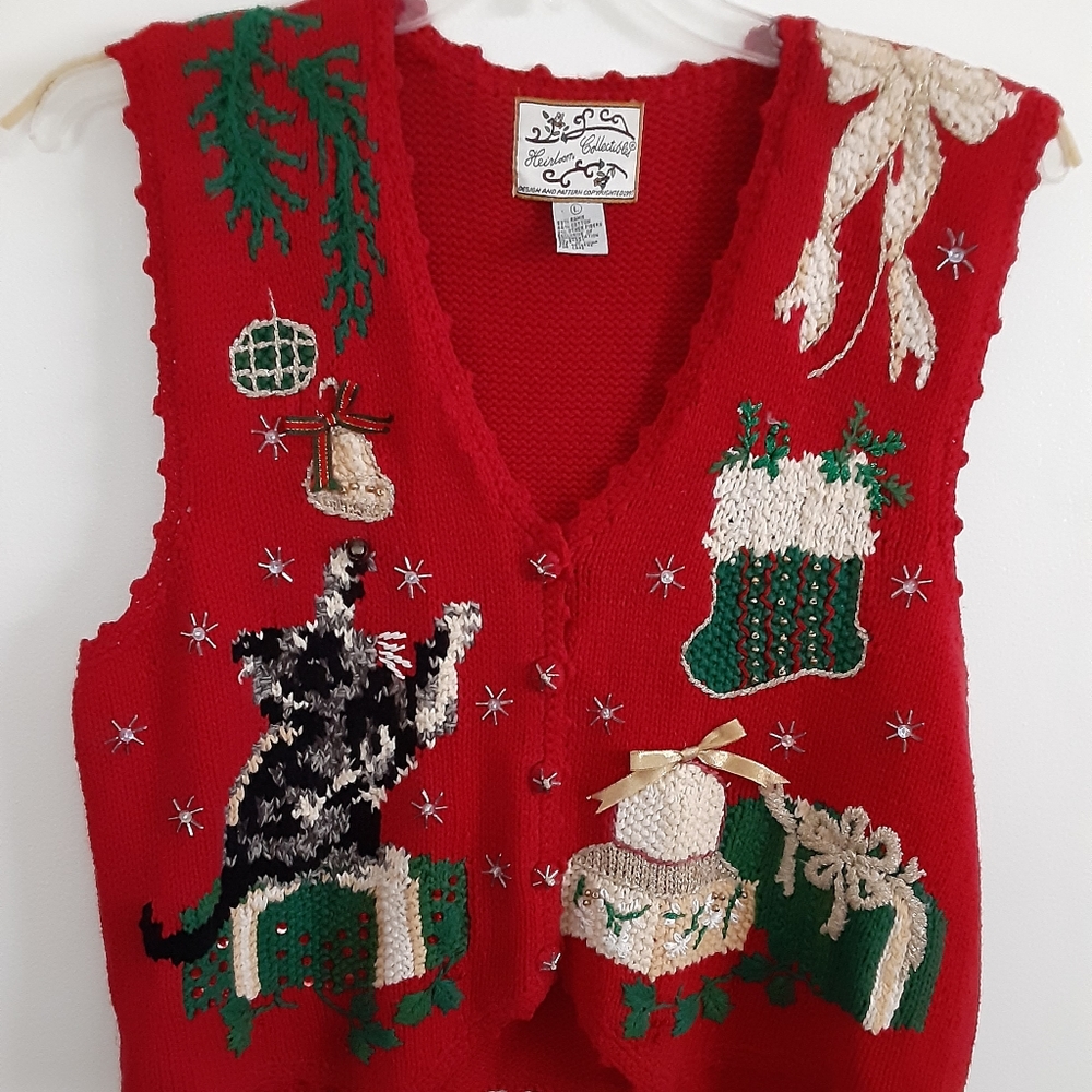 Heirloom Collectible Christmas vest